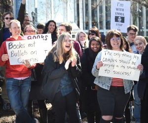 WVU hold Gun protest at  Woodburn Circle: Gallery